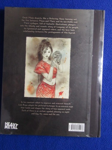 DEAD MOON EPILOGUE HARDCOVER INCLUDES DVD,GAME & POSTER LUIS ROYO 1ST ED 2010 - Picture 2 of 2