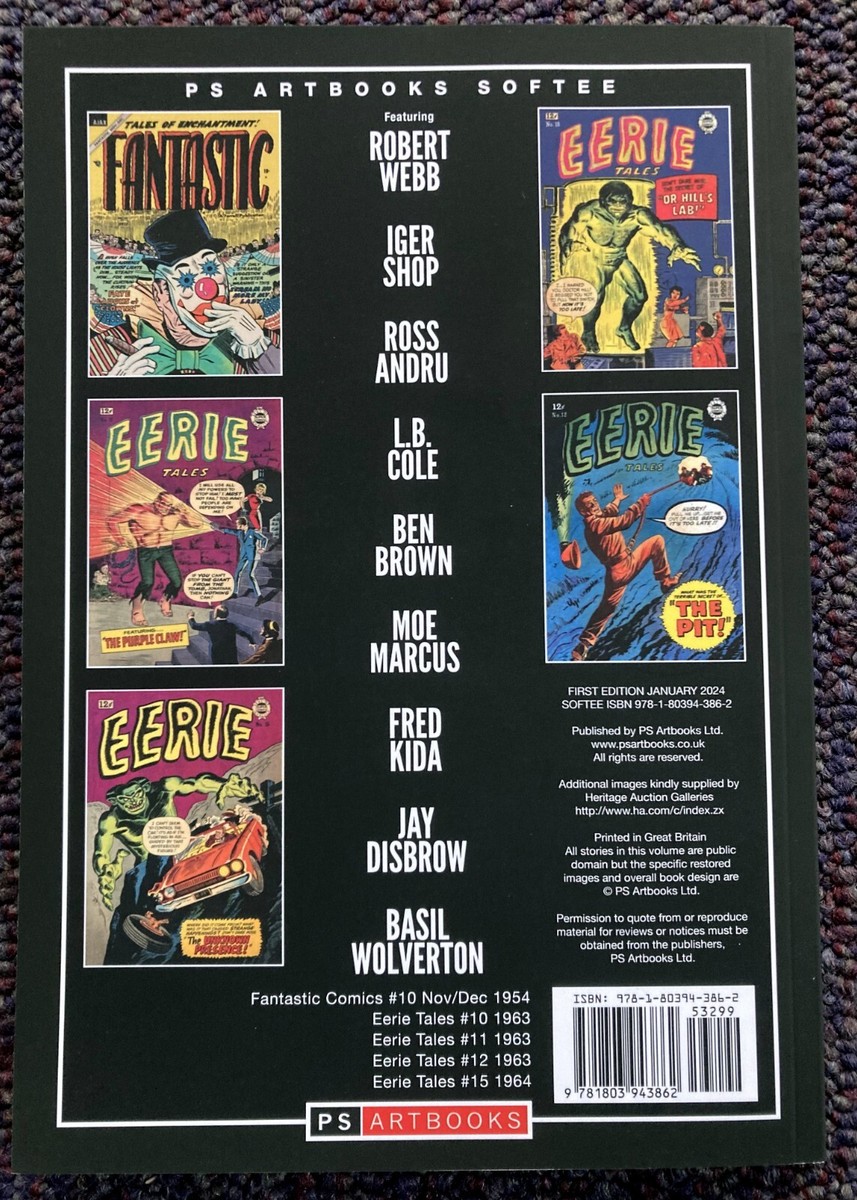 Classic Horror Comics Volume 6 Vol. 6 PS Artbooks Softee | eBay