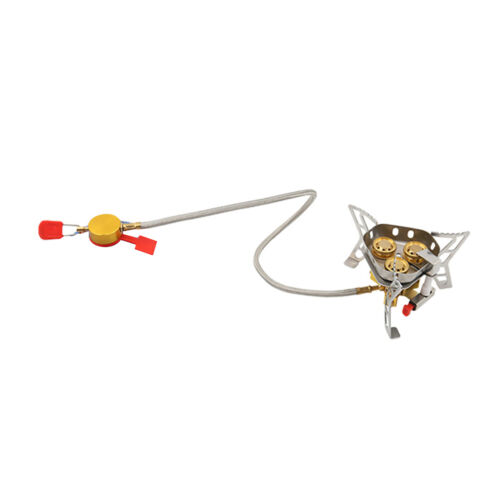 6800W Aluminum Alloy Outdoor Tourist Foldable Windproof Camping Gas Stove