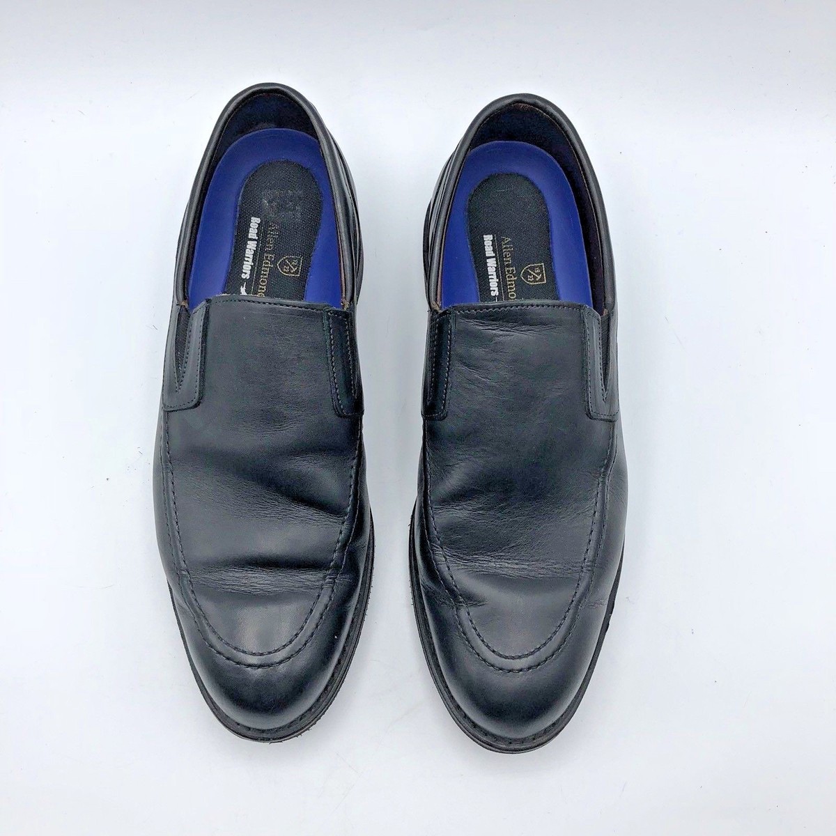 Allen Edmonds Road Warriors Men Black Leather Shoe Size 8.5 