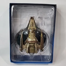Star Trek Starship Collection #51 Hirogen Warship Hunter Ship Model Eaglemoss