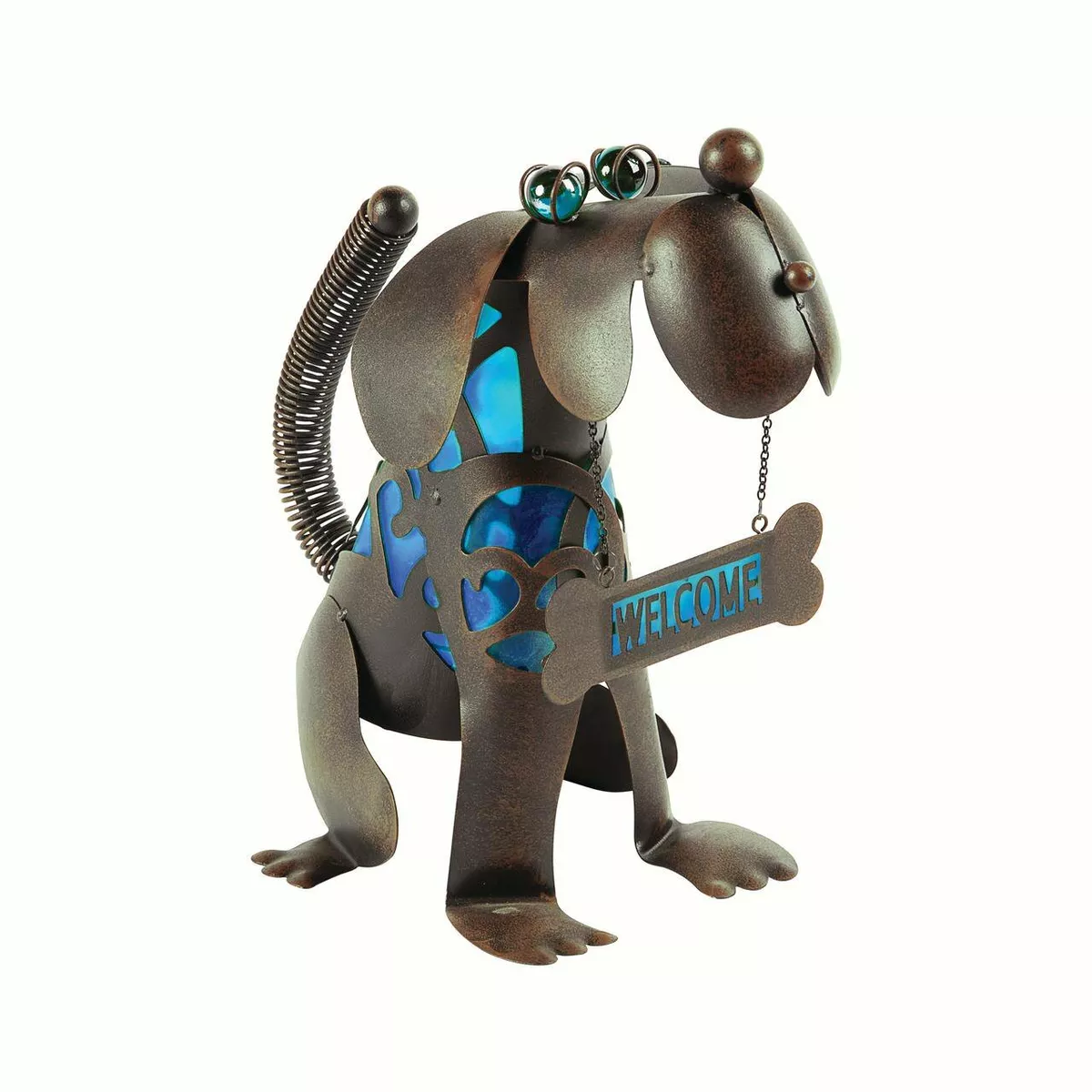 Better homes & gardens solar powered light up metal decor deals