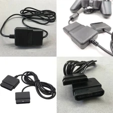 US 4 Pc 6 ft Controller Cord Extension Cable for Sony PlayStation 2 PS2 / PS1