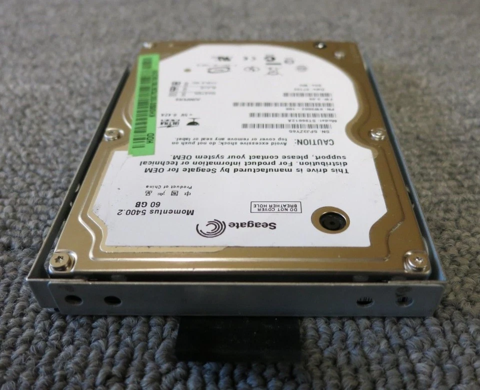 Seagate ST96812A 9W3882-188 Momentus 5400.2 60GB 5400RPM 8MB 2.5" ATA-100 HDD - Image 2 of 4