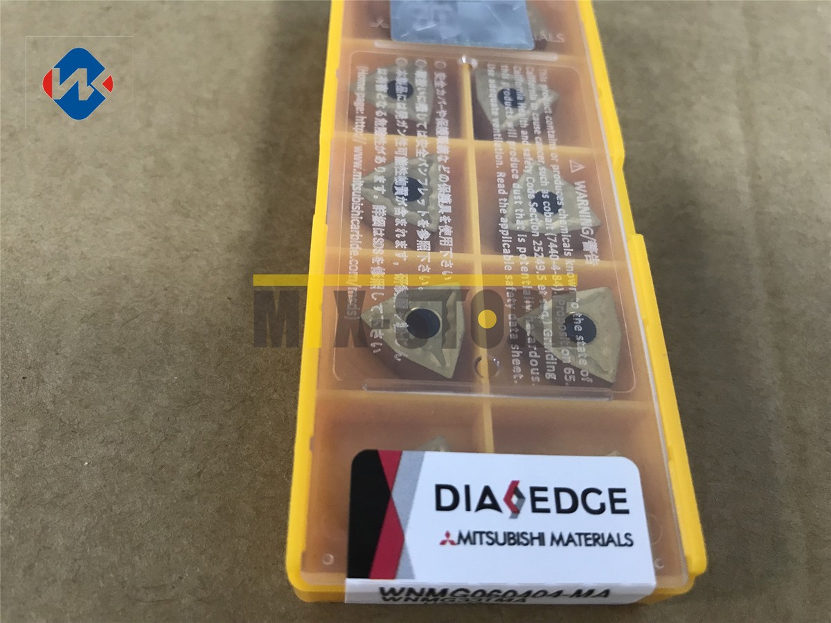 10QTY/box New Mitsubishi CNC Blade WNMG060404-MA US735 | eBay