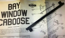 Athearn HO Bay Window Caboose Roofwalk - Part #12854 - Multiple Colors NEW