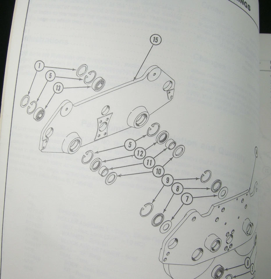 CASE Vibromax W55 Roller Compactor Tamper Parts Manual Book Catalog OEM - Image 3 of 4