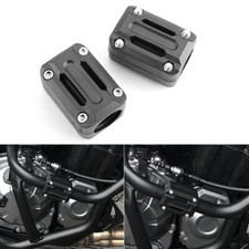 22mm 25mm Motorcycle Engine Frame Bar Protection Guard Ground Crash Slider T9