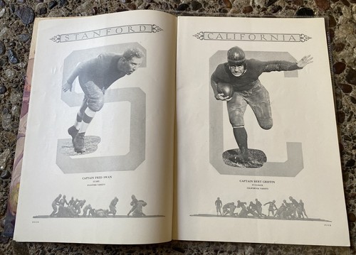 RARE 1926 CAL VS STANFORD “BIG GAME” FOOTBALL PROGRAM - Picture 6 of 18