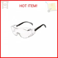 Gateway Safety 6980 Cover2 Safety Glasses Protective Eye Wear - Over-The-Glass (