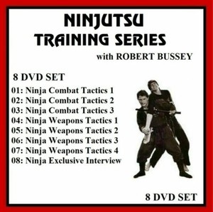 NINJUTSU TRAINING SERIES 8 DVD SET ninja combat tactics weapons 