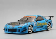 1/10 RC Car BODY Shell MAZDA RX7 GT AMEMIYA Body w/ Wing 200mm *Unpainted* CLEAR