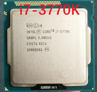 Intel Core i7-3770K 3.5GHz LGA1155 SR0PL 4Core 8M Cach 5 GT/s DMI CPU Processor