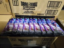 10x Booster pack Bundle Dragon Ball Super Fusion World Ultra Limit English FB04