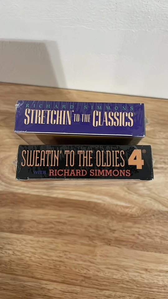 Richard Simmons VHS- Stretchin’ to the Classics & Sweatin’ to the Oldies 4 NIP Foto 4 de 4