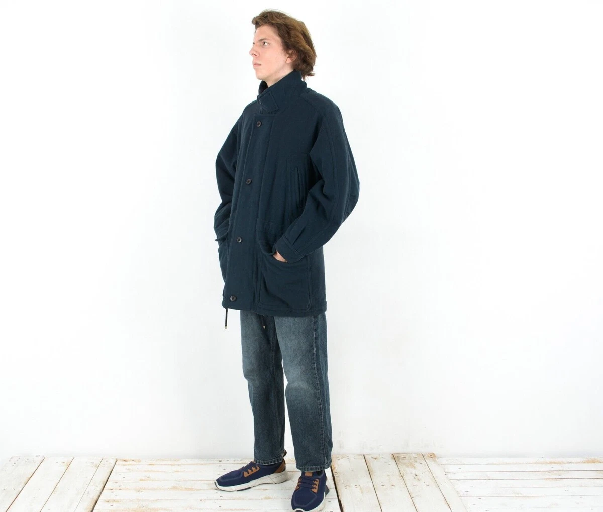 London fog mens pea cheap coat