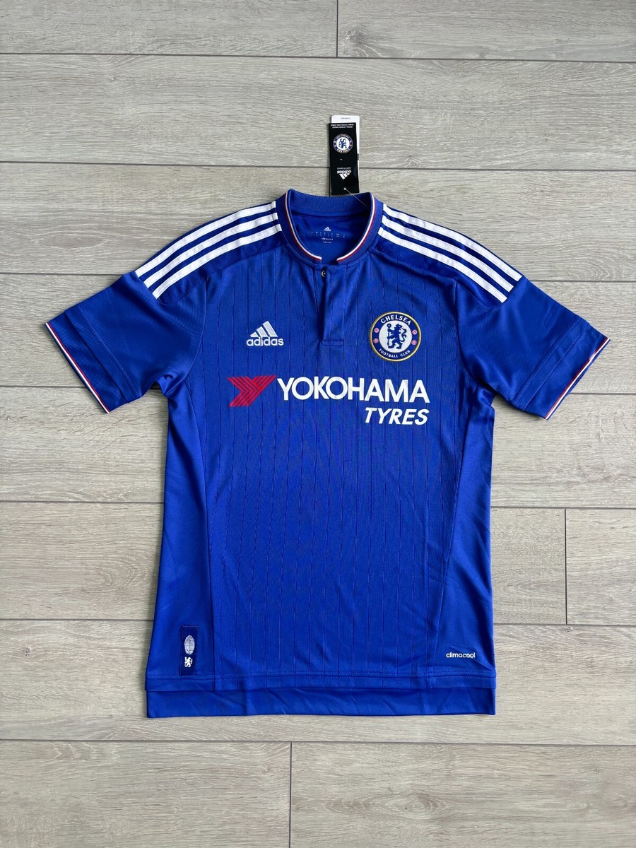 Chelsea FC 2015 Adidas Originals Football Shirt Soccer Jersey Blue