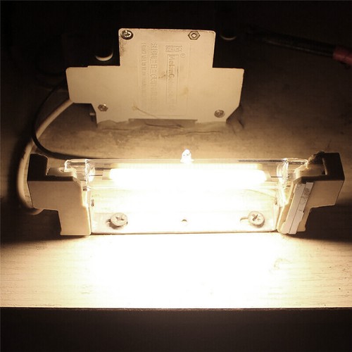 LED R7s 78mm 118mm 189mm Tubo de vidrio Bombilla COB Sustitución Lámpara halógena Regulable - Imagen 12 de 39