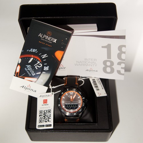 Alpina Smartwatch AlpinerX HSW Ana-Digi, Unworn. - Picture 5 of 9