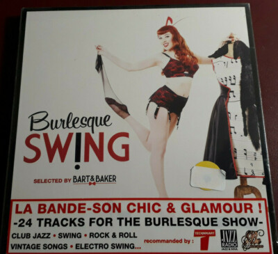 A/V- BURLESQUE SWING BY BART & BAKER * CD  BRAND NEW SEALED NUOVO SIGILLATO 