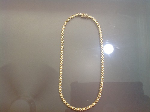 14K XOXO Gold Necklace 16.5 Grams of 
