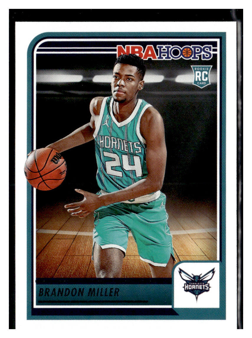 2023 Panini Hoops #272 Brandon Miller Base RC Hornets