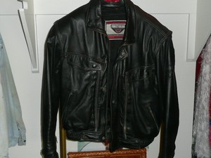firstgear leather motorcycle jacket