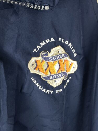 Super Bowl XXXV Tampa Florida Puma Windbreaker Jacket Size XL Football 2001 - Picture 2 of 7