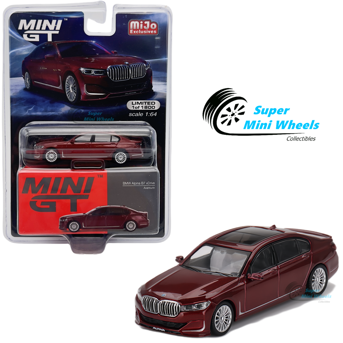 新品未開封 BMW アルピナ B7 xDrive 1/64 MINI GT 2台 Mini GT 1:64 BMW Alpina B7 xDrive Aventurin #693 | eBay