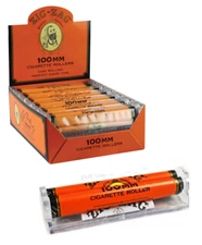 Zig-Zag 100MM Orange - 3 ROLLERS - Machine Zig Zag Roll Papers Rolling