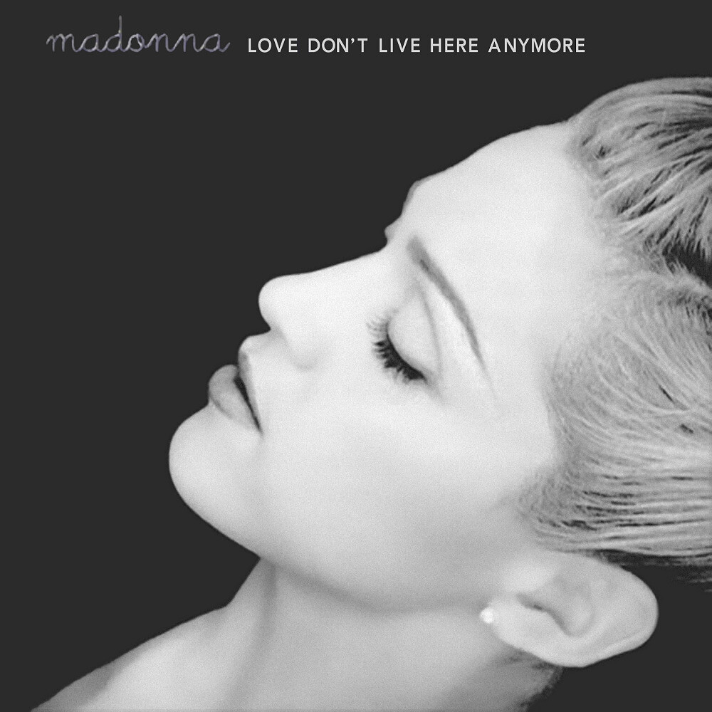Madonna Love Don't Live Here Anymore 12x12 Album Cover