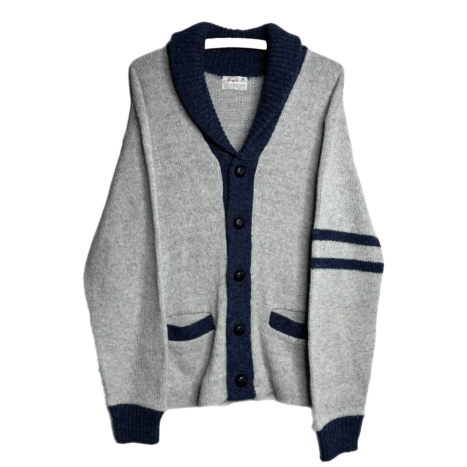 Suéteres Vintage de acrílico rockabilly para hombres