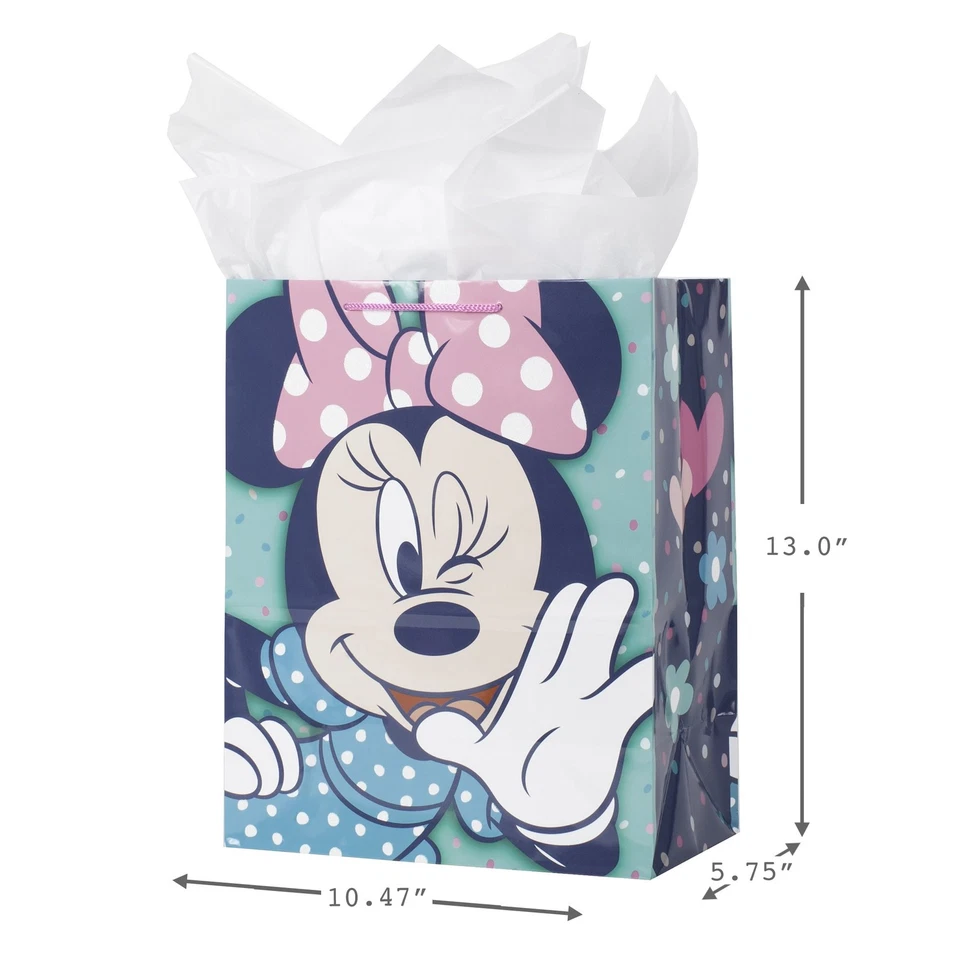 Hallmark 13" Grande Disney Bolsa de Regalo Paquete (Paquete de 3: Minnie Mouse, Princesas Foto 3 de 4