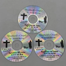 Shepherd's Chapel Dr Arnold Murray Complete Epistles Of John On 3 CDs