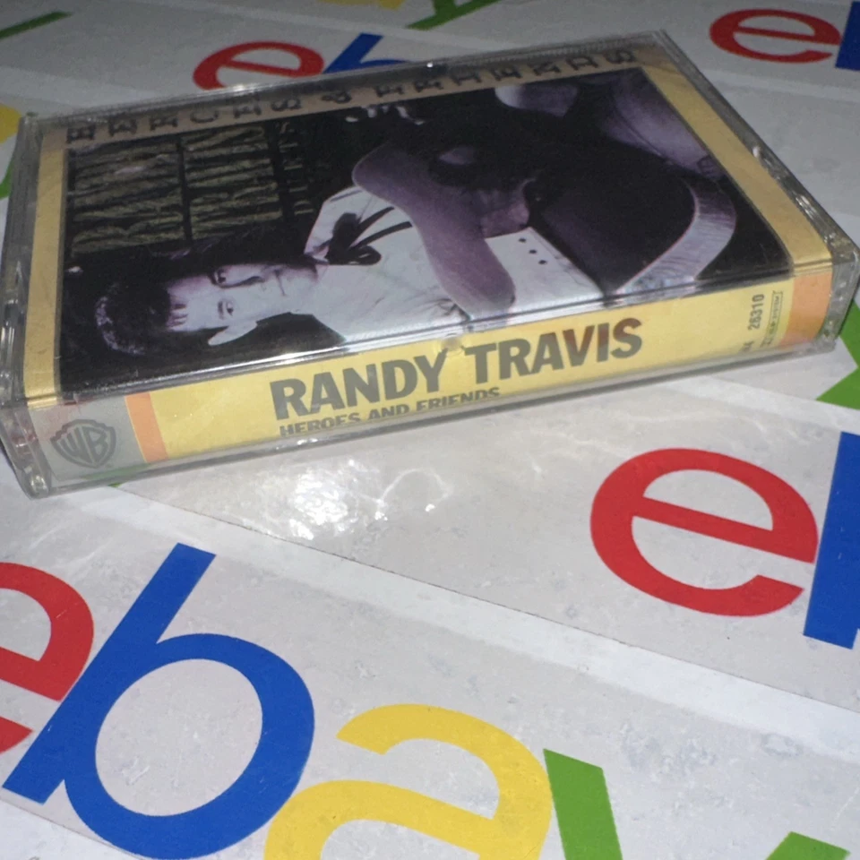 Randy Travis Duets Heroes And Friends Cassette Tape Warner Bros Records - Image 3 of 3