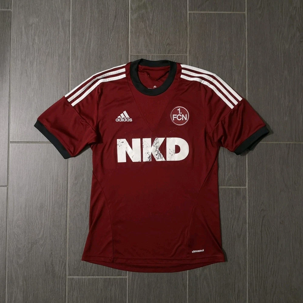 1. FC Nürnberg 2013/14 Heim Trikot Größe: S Fußball Streatwear Adidas