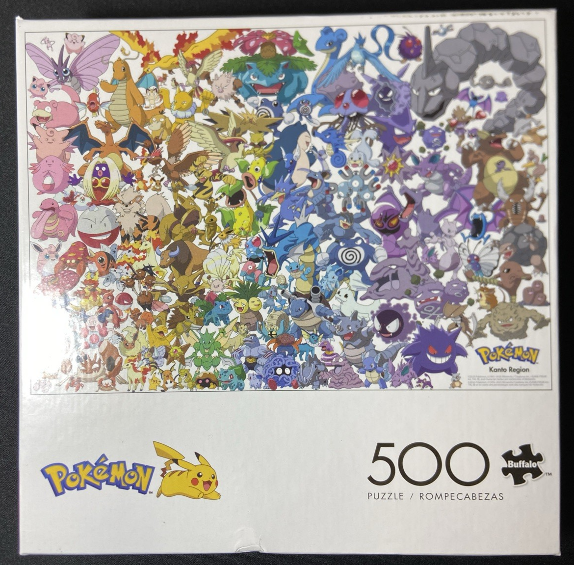 Pokémon Kanto 151 Original 500pc Puzzle Buffalo Games #03350