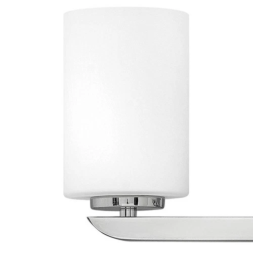 Hinkley Kyra 24"W Polished Nickel 3-Light Bath Light - Picture 7 of 8