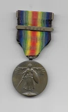 WW1 US VICTORY MEDAL WITH RUSSIA BAR