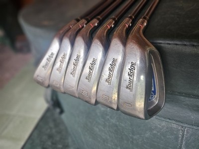 Tour Edge Bazooka JMAX QL 5-PW Iron Set 70-R Graph VG Grips Great Shape