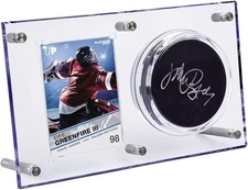 Ultra Pro Gaming Generic Hockey NHL Display Case Storage Holder Card And Puck