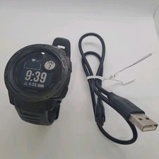 Garmin Instinct Outdoor Watch Black Tough GPS MIL-STD-810G Tested Condition