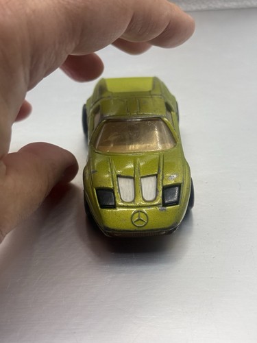 Matchbox Speed Kings K-30 Mercedes C-111 Green Pop up headlights Rare in USA - Picture 9 of 10