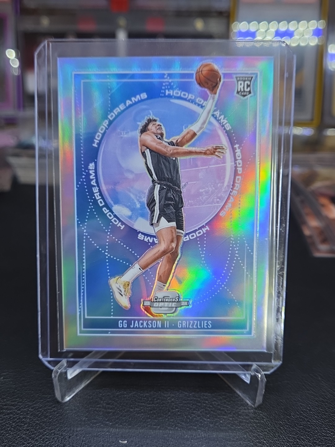 2023-24 Panini Contenders Optic GG Jackson II Hoop Dreams Silver RC Rookie Card