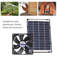 ɪMini Solar Powered Fan 6W 12V Solar Exhaust Fan Mini Ventilator Fan For Small