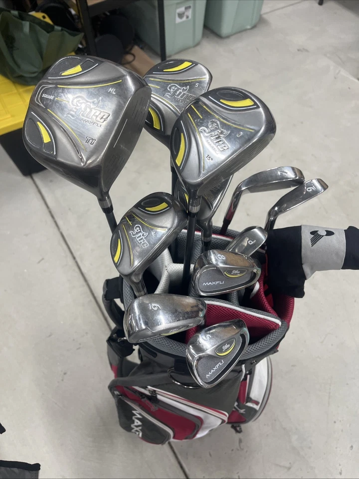 Juego de palos de golf y putter de ping Maxfli Fire para damas Foto 2 de 4