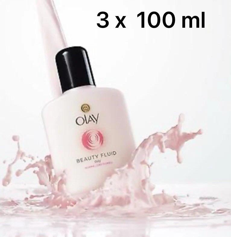 3 x 100 ml Vorteilspreis 🌸 Oil of Olay beauty fluid Normale Haut