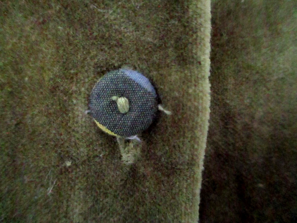 Vestido de terciopelo verde Strasburg para niñas cinturón de cinta a cuadros vacaciones Navidad talla 12 Foto 4 de 4