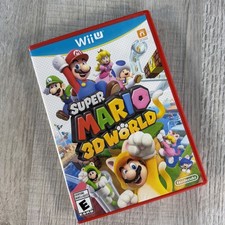 Super Mario 3D World Nintendo Wii U Complete CIB Tested Working