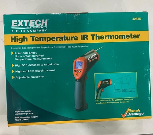 Extech 42545 High Temperature Infrared Thermometer | eBay